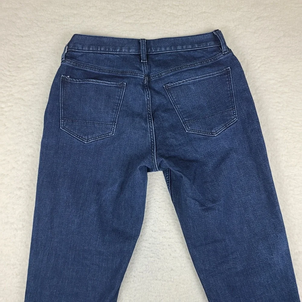 Banana‎ Republic Travel Jeans Mens 33x34 Blue Athletic Fit Dark Wash Denim